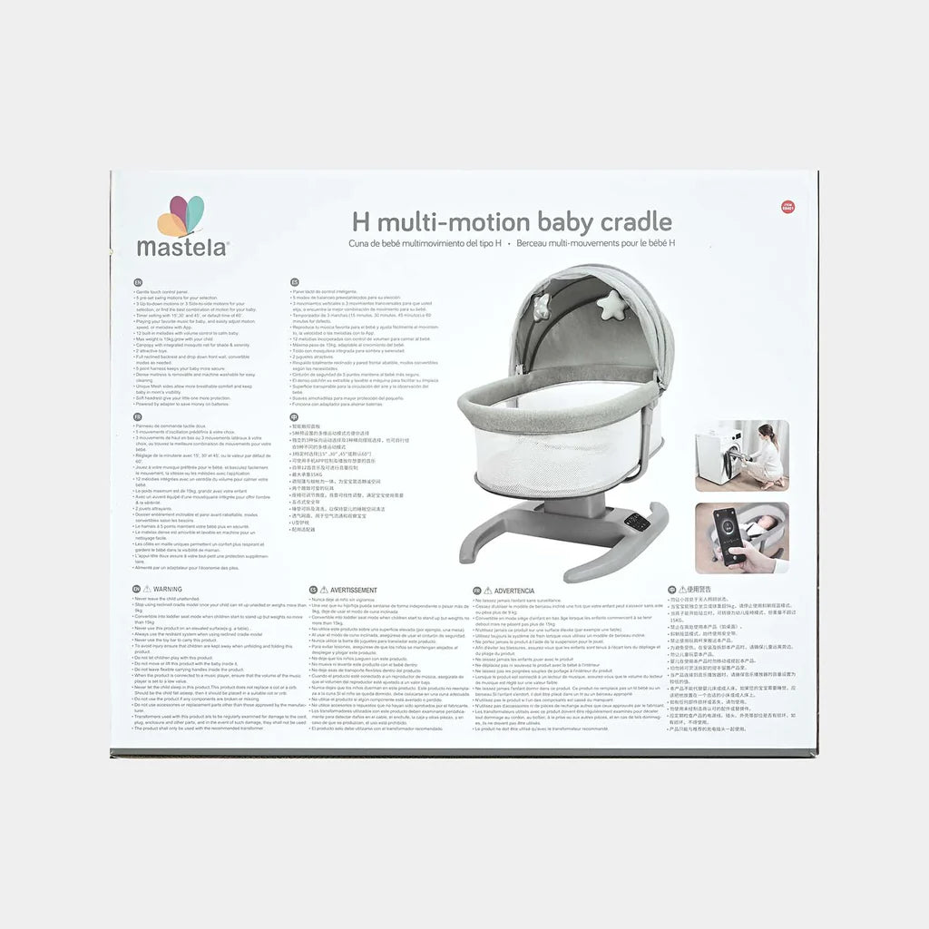 Mastela H-Multi Motion Baby Swing & Bassinet 8401