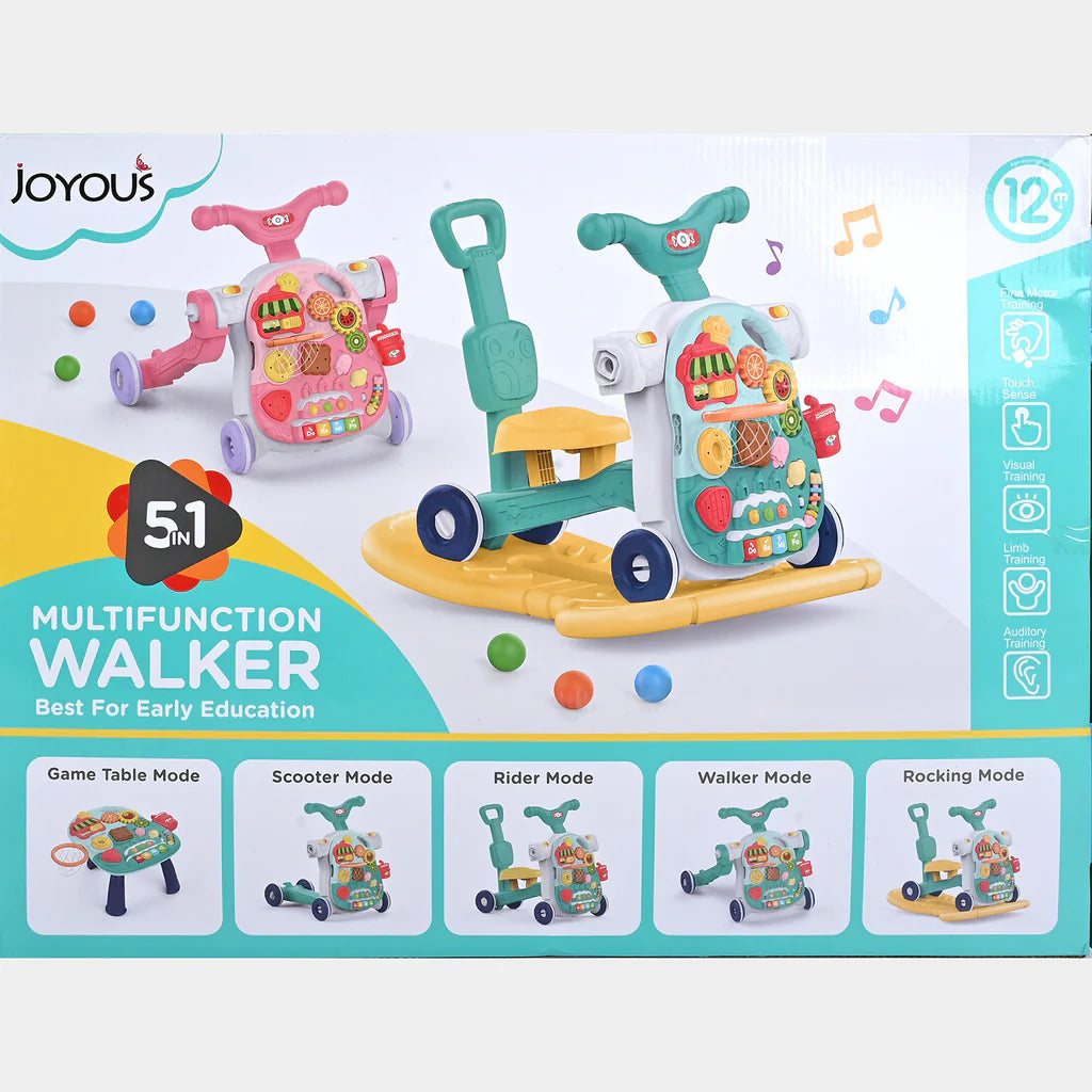 Joyous 5 in 1 Multifunctional Activity Walker
