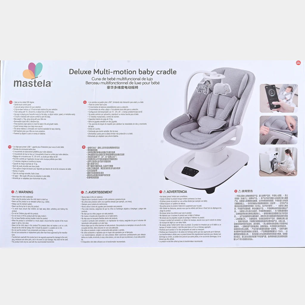 Mastela Deluxe Multi Motion Bassinet & Swing 8966