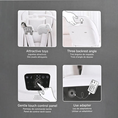 Mastela Deluxe Multi Motion Bassinet & Swing 8911