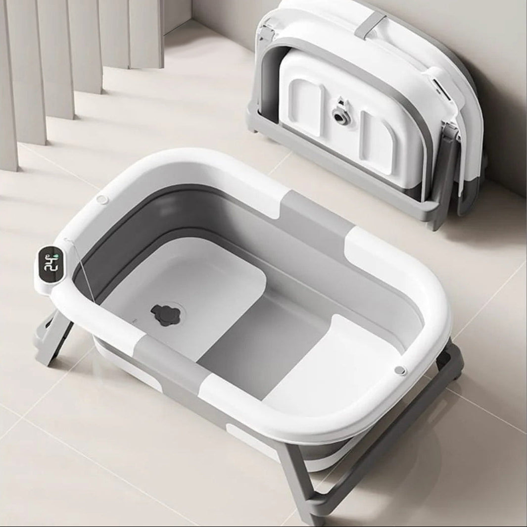 Infantes Baby Foldable Bath Tub with Temperature Monitor