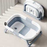 Baby Foldable Bath Tub with Temperature Monitor