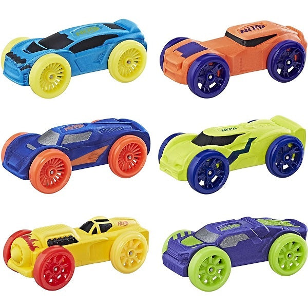 Nerf Nitro Foam Car 6 Pack 2