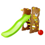 Teddy Bear Childrens Slide Garden Basketball