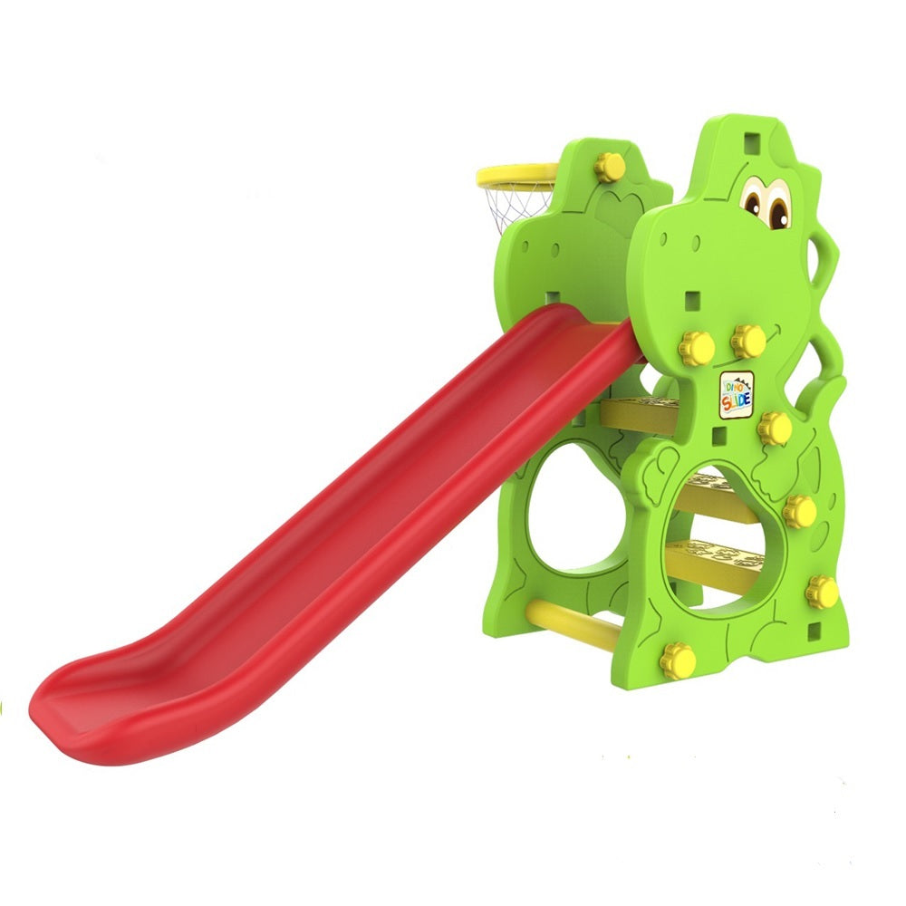 Slide With a Basketball Hoop Dinosaur
