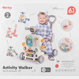 Joyous 6 in 1 Multifunctional Activity Walker Grey
