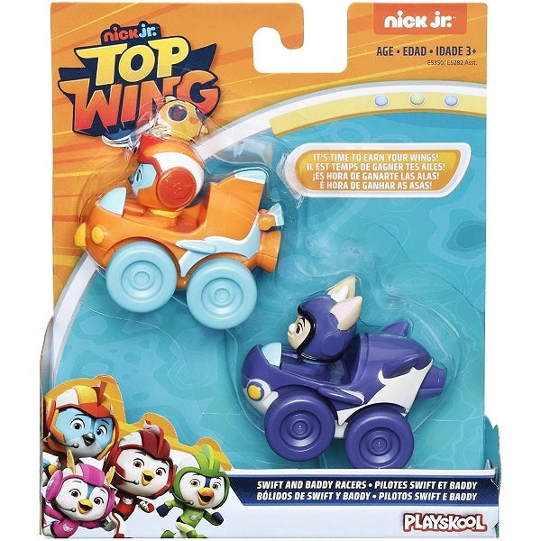 Playskool Top Wing Swift & Baddy Racers