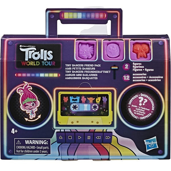Little Pony DreamWorks Trolls Tiny Dancers Friend Pack