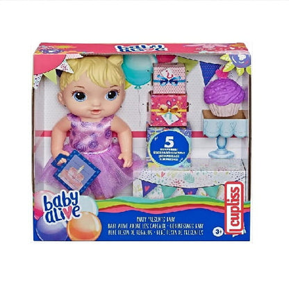 Hasbro Baby Alive Doll Party Presents Blonde Hair