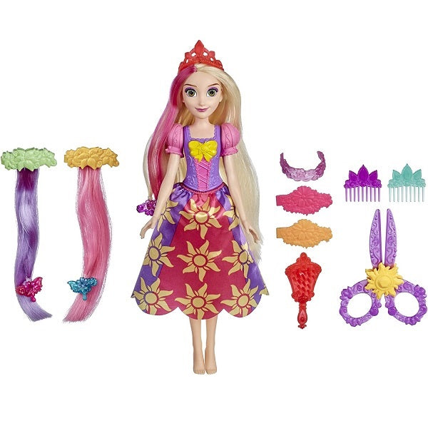 Disney PrincessIn Rapunzel Hairdressing Fun Doll