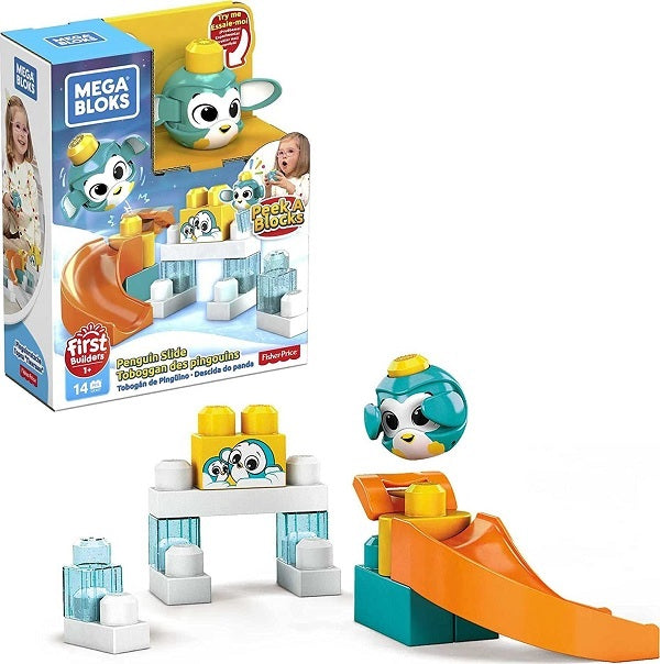 Mega Bloks Peek a Blocks Penguin Slide