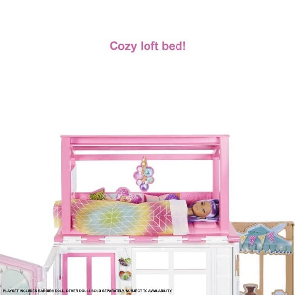 Barbie Vacation House Doll And Playset