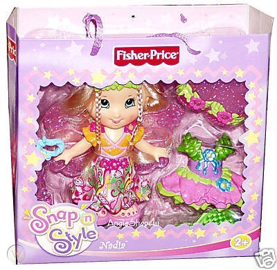 Fisher Price Snap N Style Erika Doll