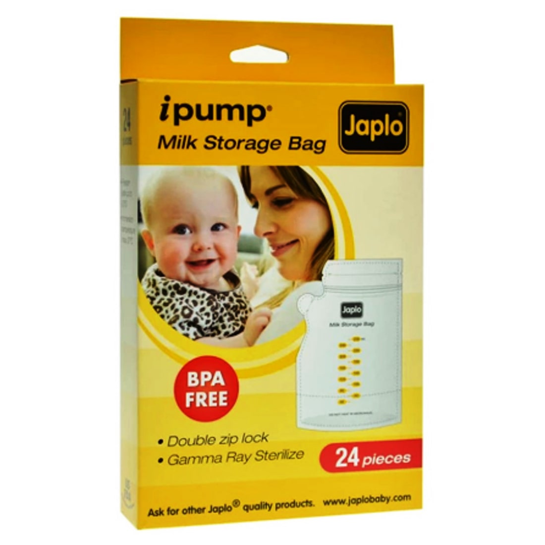 Japlo Milk Storage Bags x 24