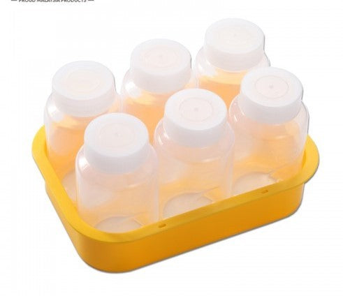 Japlo Milk Storage Bottles with try x 6