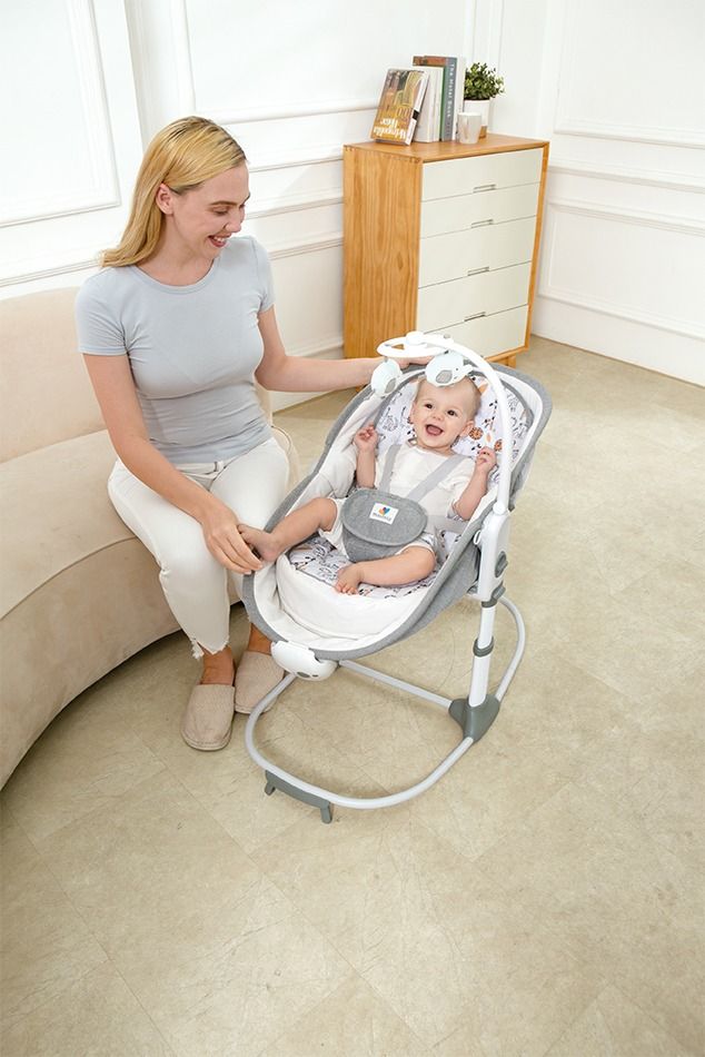 Mastela 6 in 1 Multifunction Bassinet - Grey