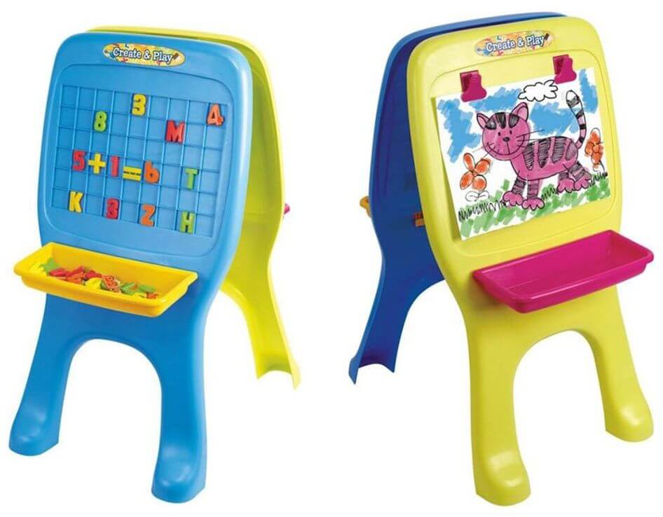 PlayGo 2 in 1 Alphabet and Drawing Board