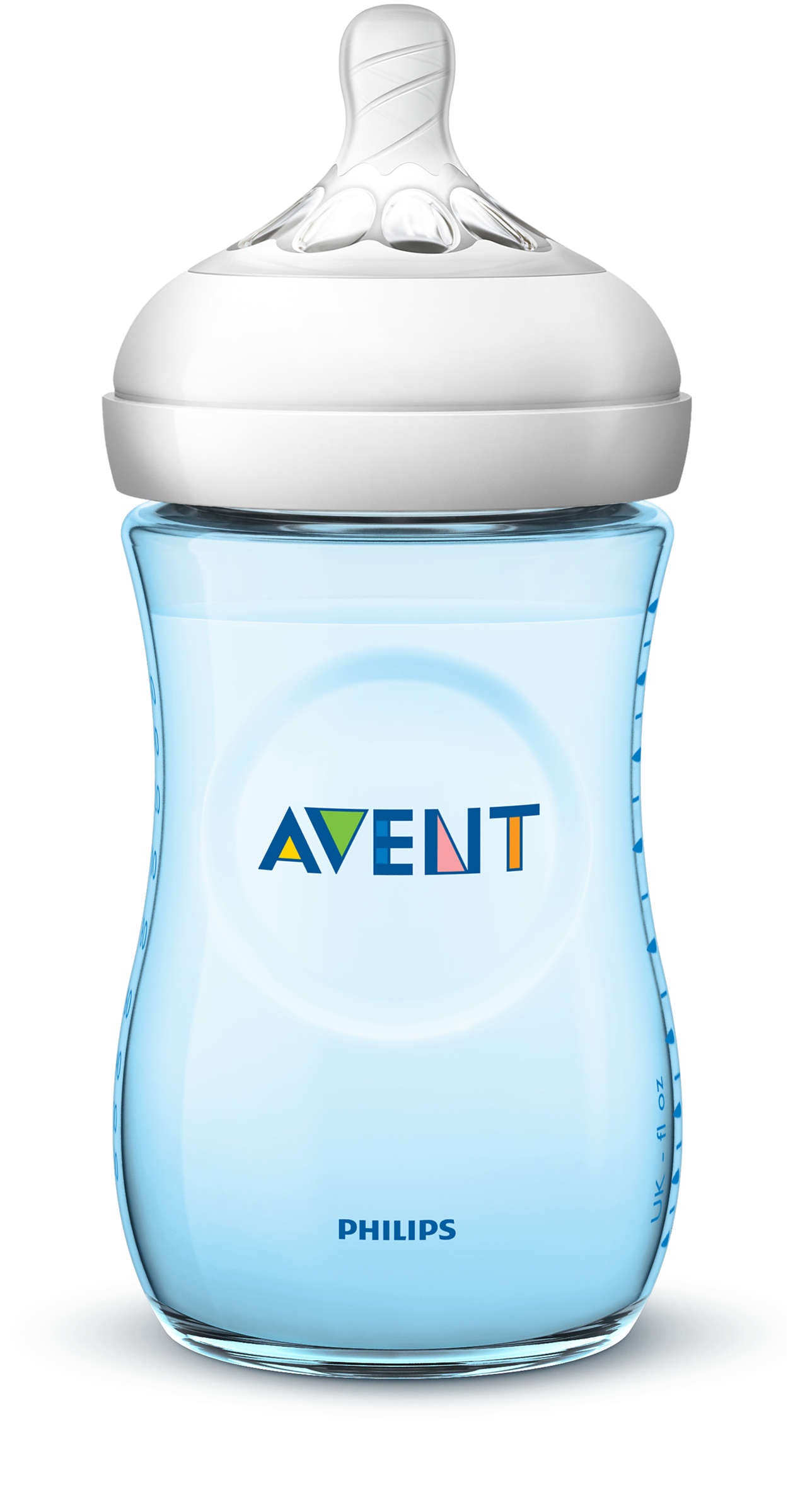 Philips Avent Natural II Feeding Blue Bottles 260Ml