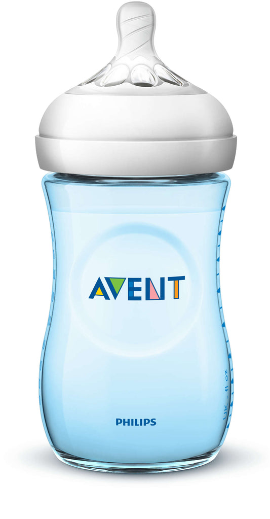 Philips Avent Natural II Feeding Blue Bottles 260Ml