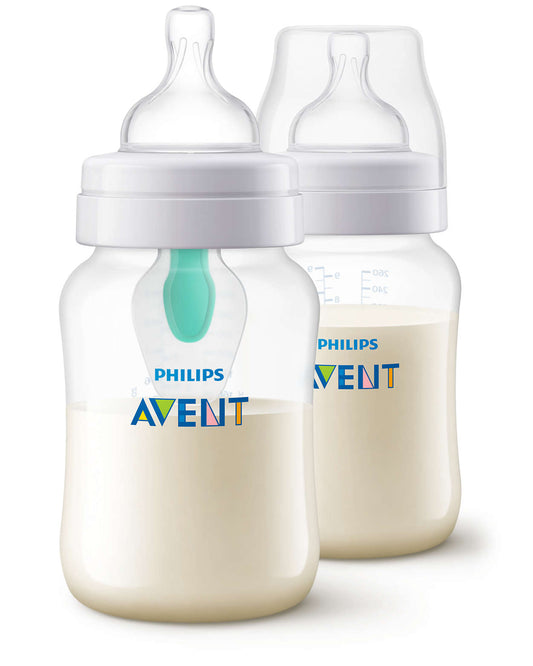 Philips Avent Anti Colic Feeding Bottles 260Ml (Kepler) Pk 2