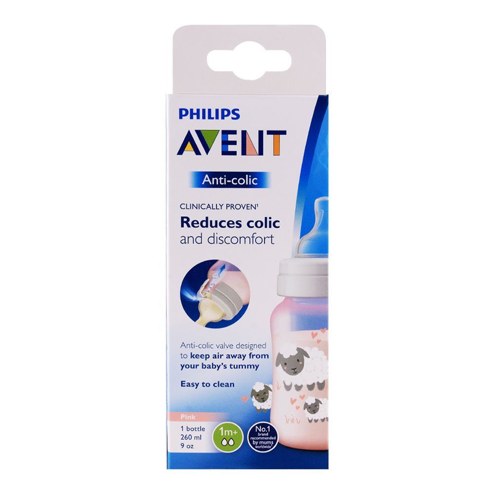 Philips Avent Anti Colic Deco Sheep Feeding Bottle 260Ml