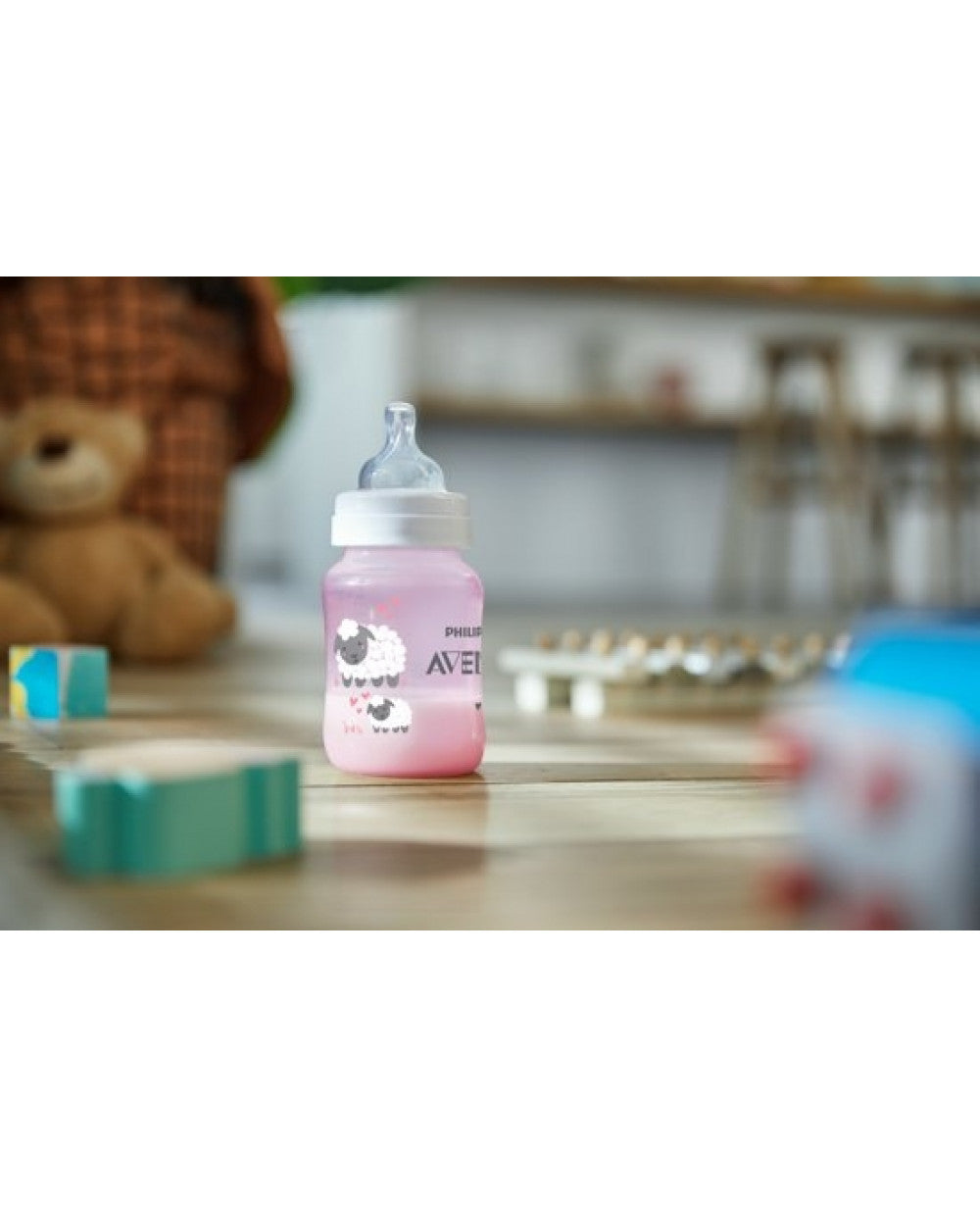 Philips Avent Anti Colic Deco Sheep Feeding Bottle 260Ml