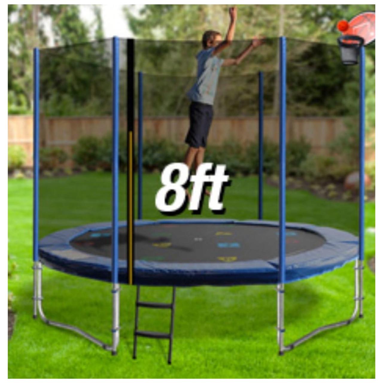 Safest 08 Foot Trampoline
