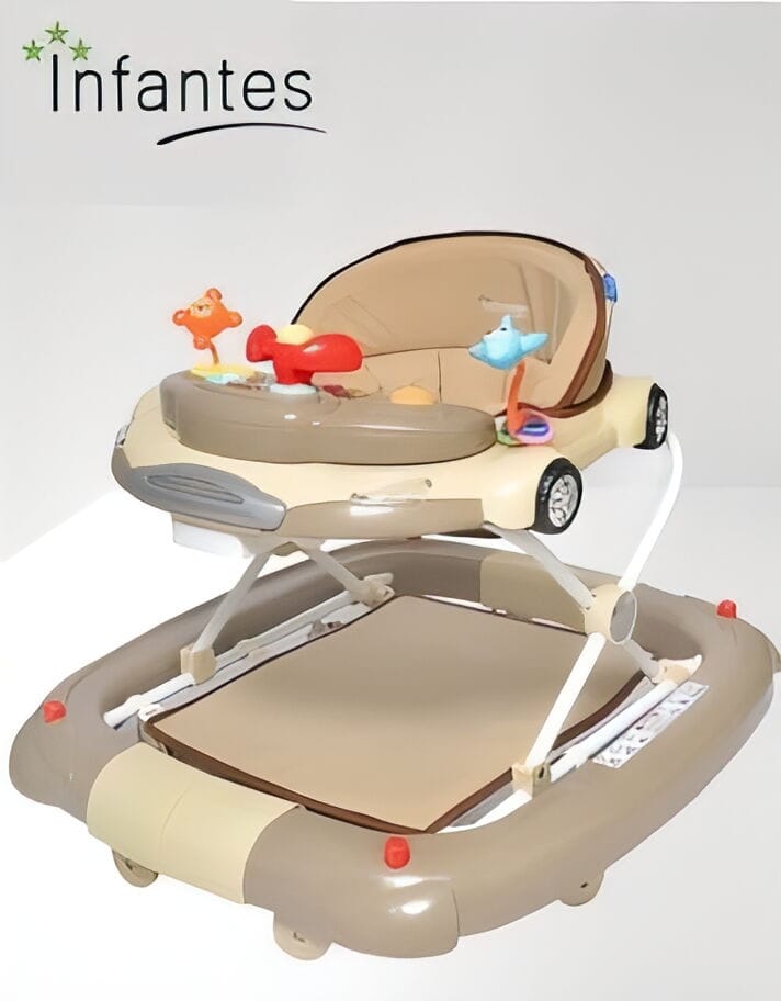 Infantes 2-In-1 Baby Walker & Rocker