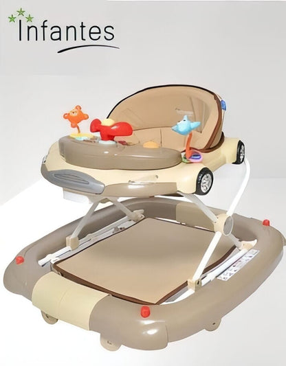 Infantes 2-In-1 Baby Walker & Rocker