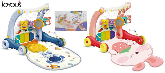 Joyous 2 in 1 Piano Play Gym & Walker