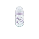 Nuk Nature Sense Glass Feeding Bottle 240ml