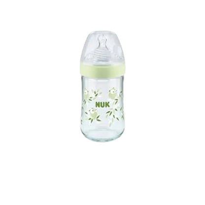 Nuk Nature Sense Glass Feeding Bottle 240ml