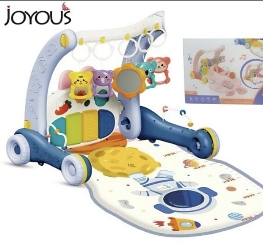 Joyous 2 in 1 Piano Play Gym & Walker