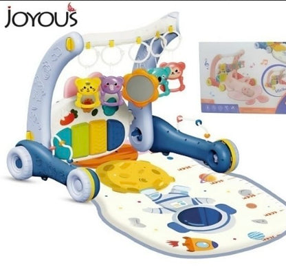 Joyous 2 in 1 Piano Play Gym & Walker