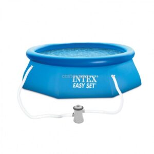 INTEX 10-FT Easy Set Pool ( 10′ X 30″) With Filter Pump Type “H”