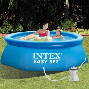 INTEX 10-FT Easy Set Pool ( 10′ X 30″) With Filter Pump Type “H”