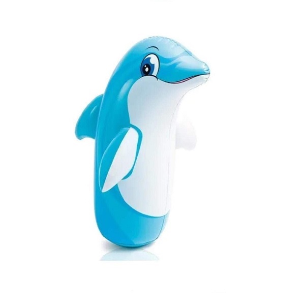 Intex 3D Dolphin Animal Big Time Toys Bop Punching bag