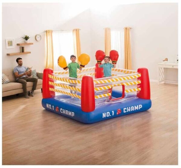 Intex Jump-O-Lene Boxing Ring Inflatable Bouncer-3