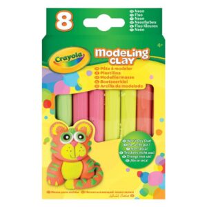 Crayola Modeling Clay Neon 8 Per Pack - 3