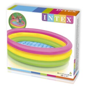 INTEX Sunset Glow Inflatable Swimming Water Pool
