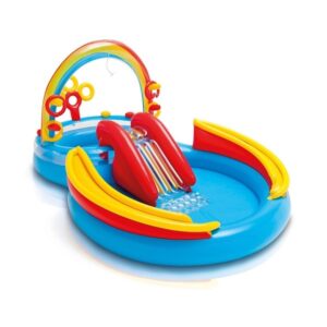 Intex Child Paddling Rainbow Ring Play Centre Pool