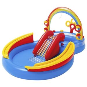 Intex Child Paddling Rainbow Ring Play Centre Pool