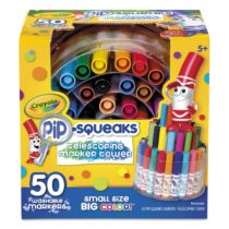 Crayola Telescoping Pip-squeaks Color Markers Tower 50ct