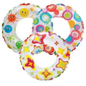 INTEX Lively Print Swim Rings 24 Inches