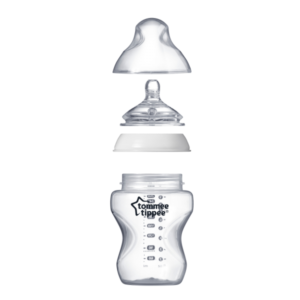 Baby White PP Wide Neck Tommee Tippee Bottle 9OZ - 1