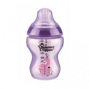 Purple Close To Nature Tinted Tommee Tippee Bottle 260Ml/9Oz-2