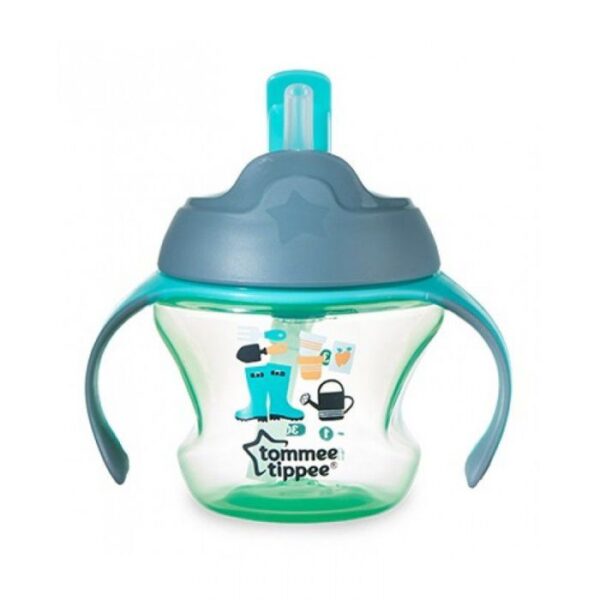 150ml First Training Tommee Tippee Straw Cup Green-1