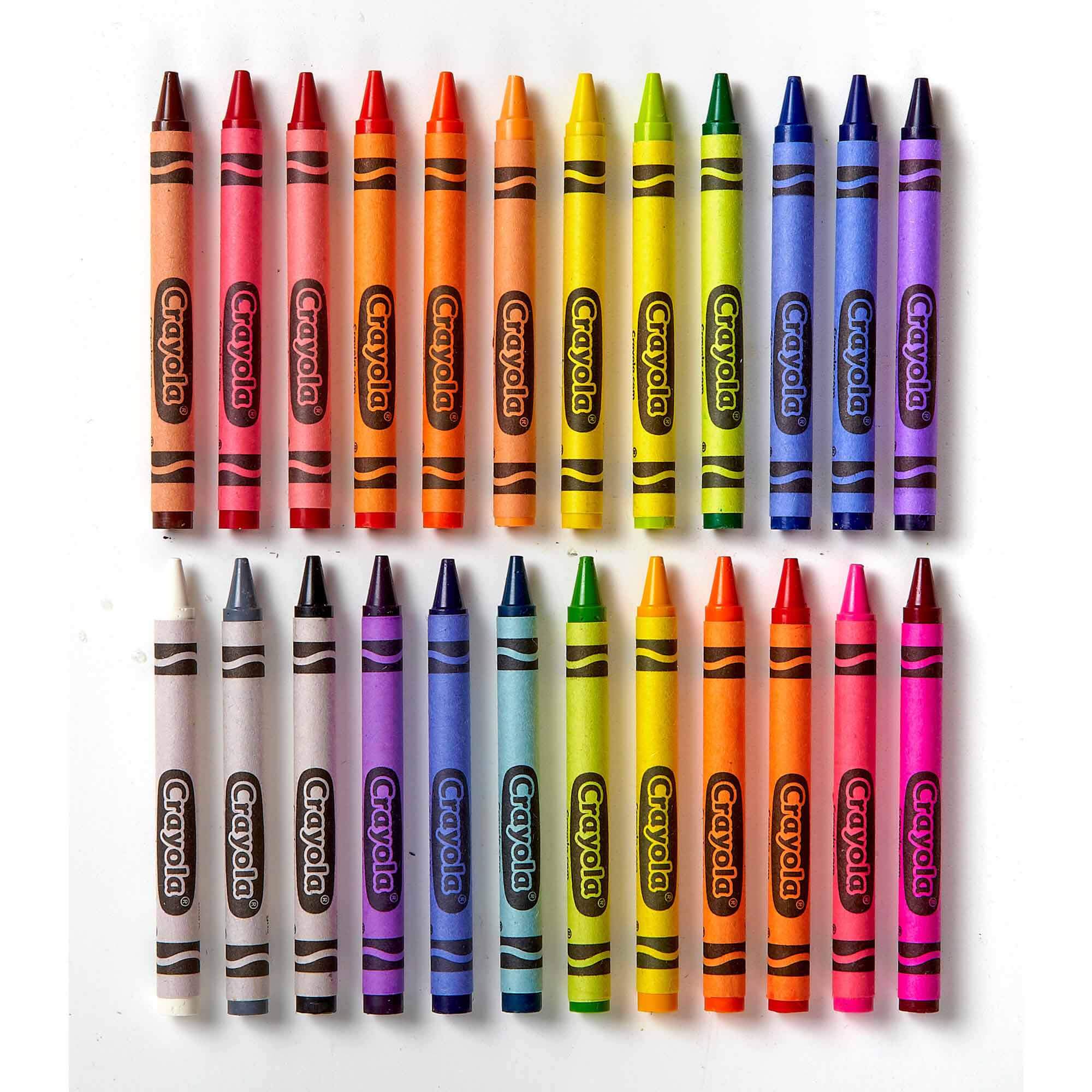 Download Crayola Classic Color Crayons 24 Colors Pack - FunWorld.pk