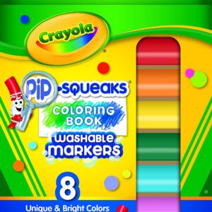 Crayola Pip Squeaks Washable 8 Color Markers