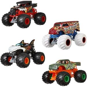 Hot Wheels Monster Trucks 1:24 Collection Color and Style May Vary
